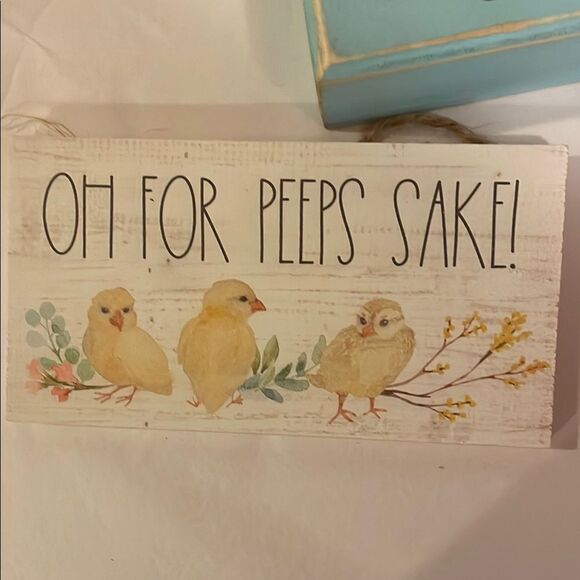 Easter Themed Decorative Signs Set - Picture 6 of 8